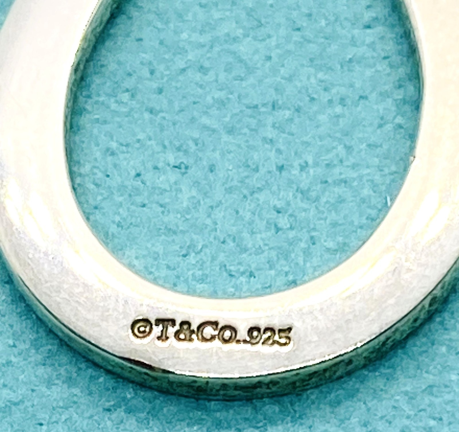 Tiffany & Co Sterling Silver 925 Horseshoe Pendant Charm