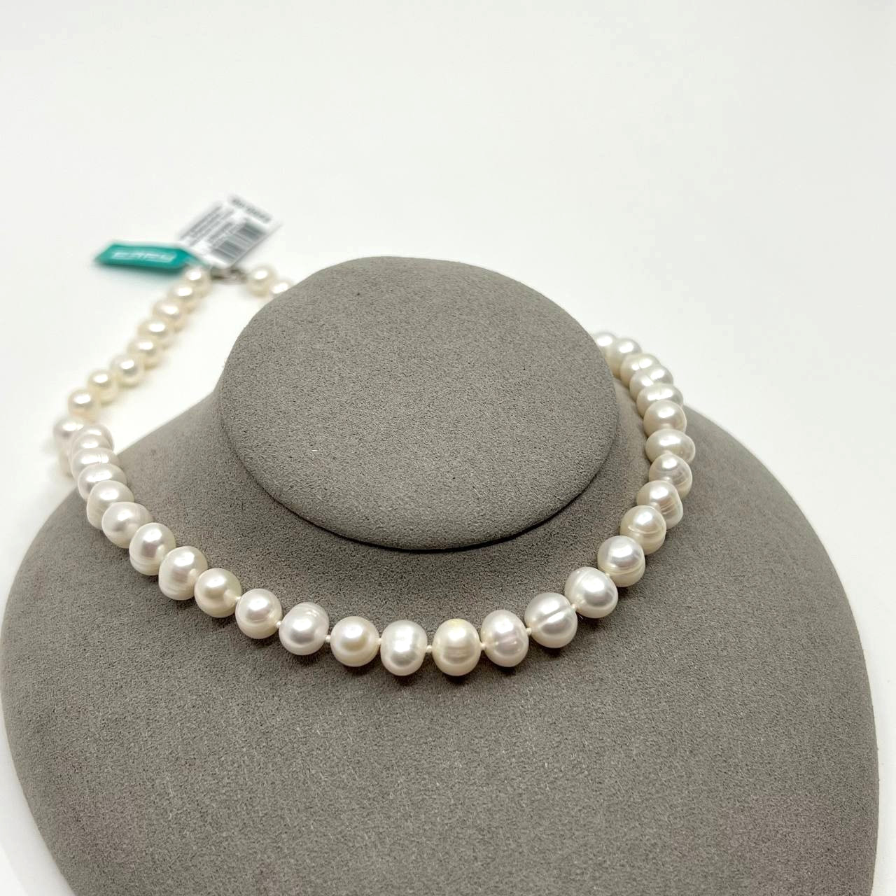 NWT $200 EFFY White Pearl Necklace Genuine Freshwater Pearl Necklace for Women