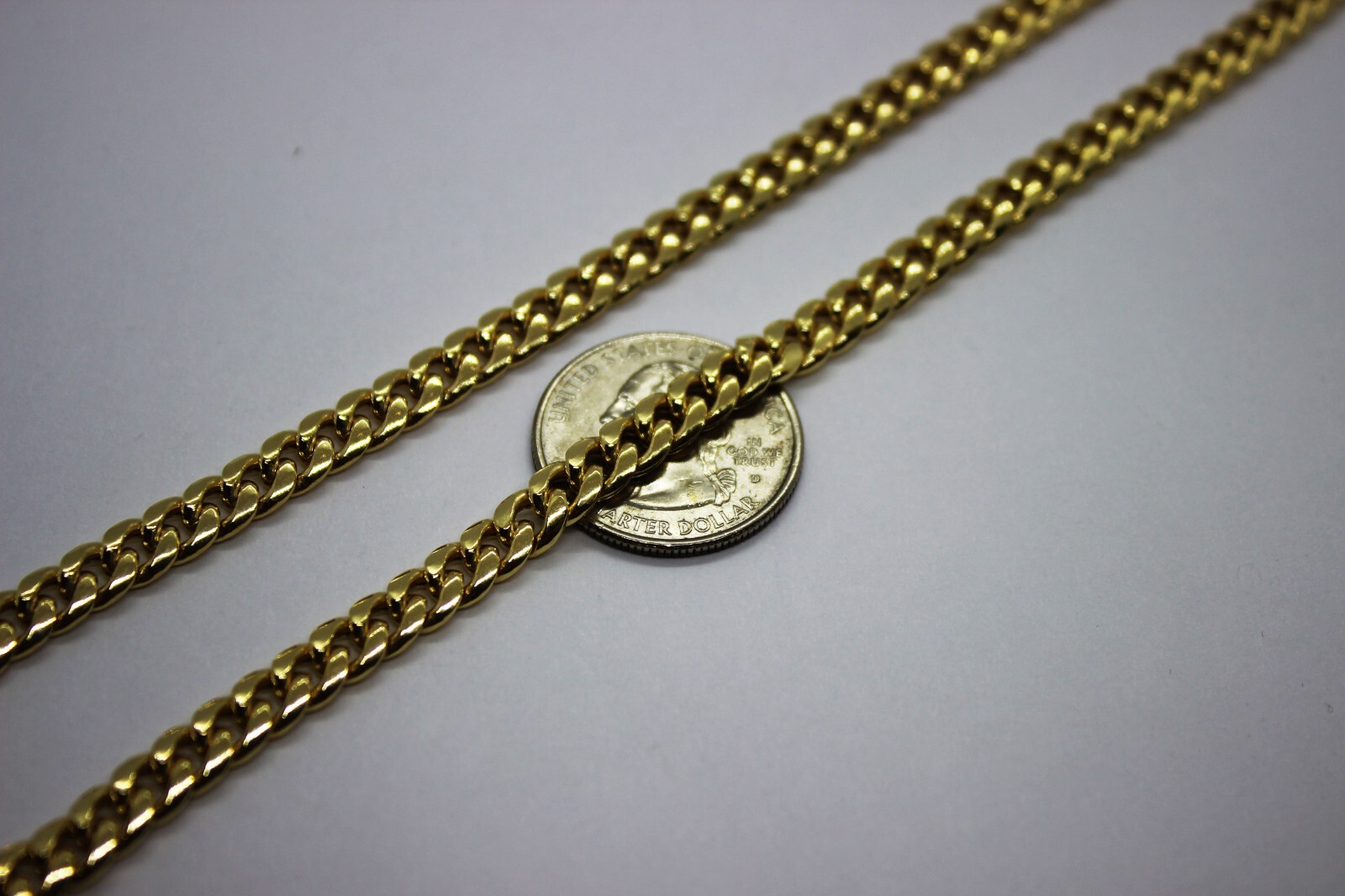 10K Yellow Gold 2.2mm – 7mm Miami Cuban Chain Necklace Bracelet 7″ – 30″ Hollow