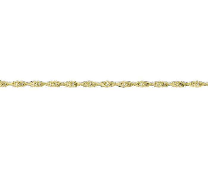 9ct Yellow Gold 1.9mm Prince of Wales Solid Rope 28″ / 70cm Chain (G12R)