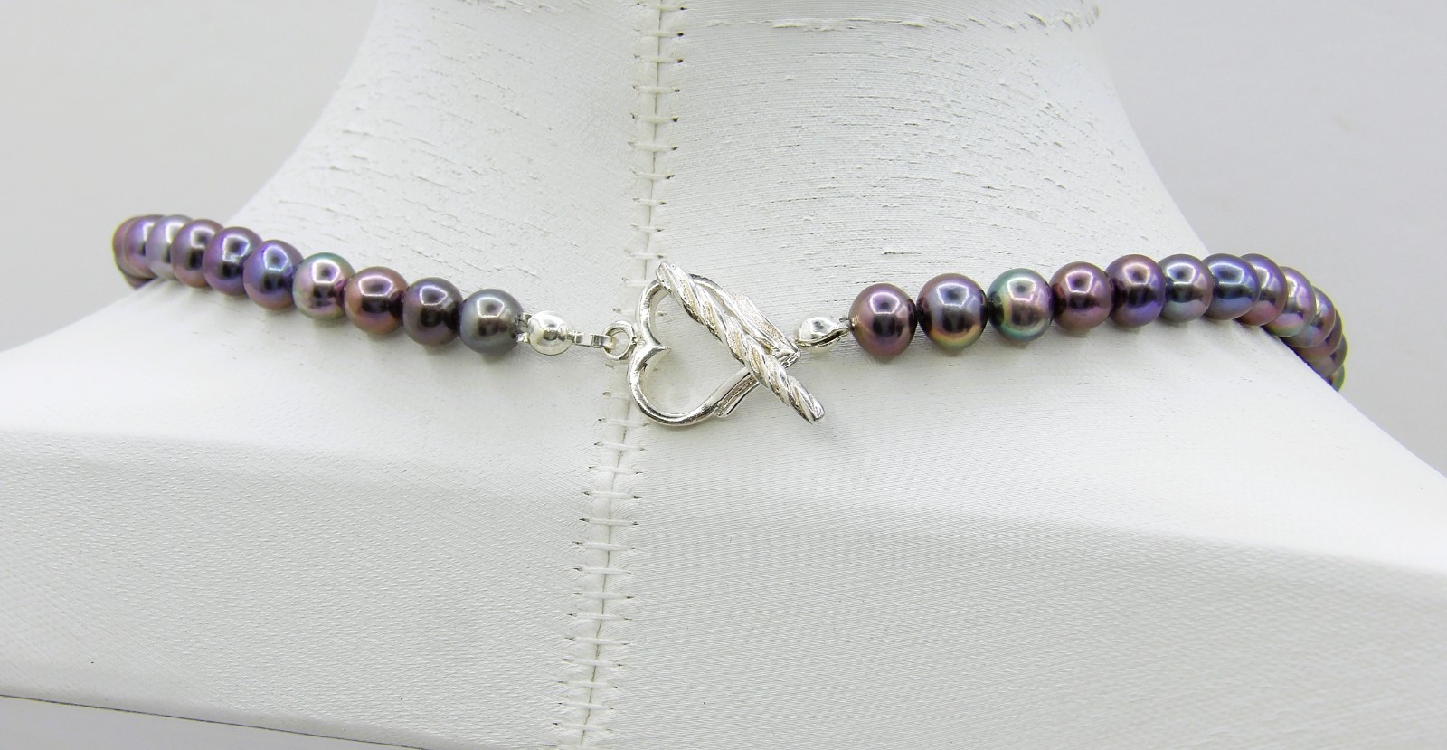 14 inches Long HQ Dark Potato Genuine Freshwater Pearl Necklace Jewelry NK898