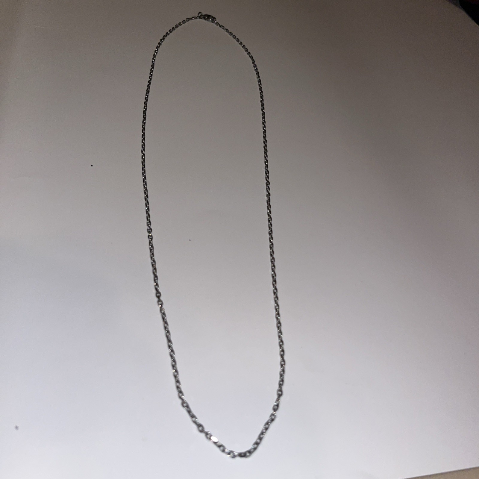 925 sterling silver cable chain necklace