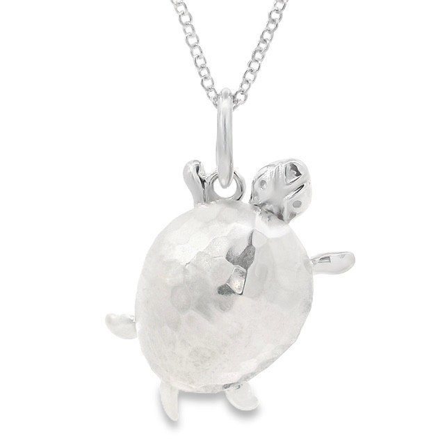 Tiffany & Co. Paloma Picasso Turtle Sterling Silver Necklace