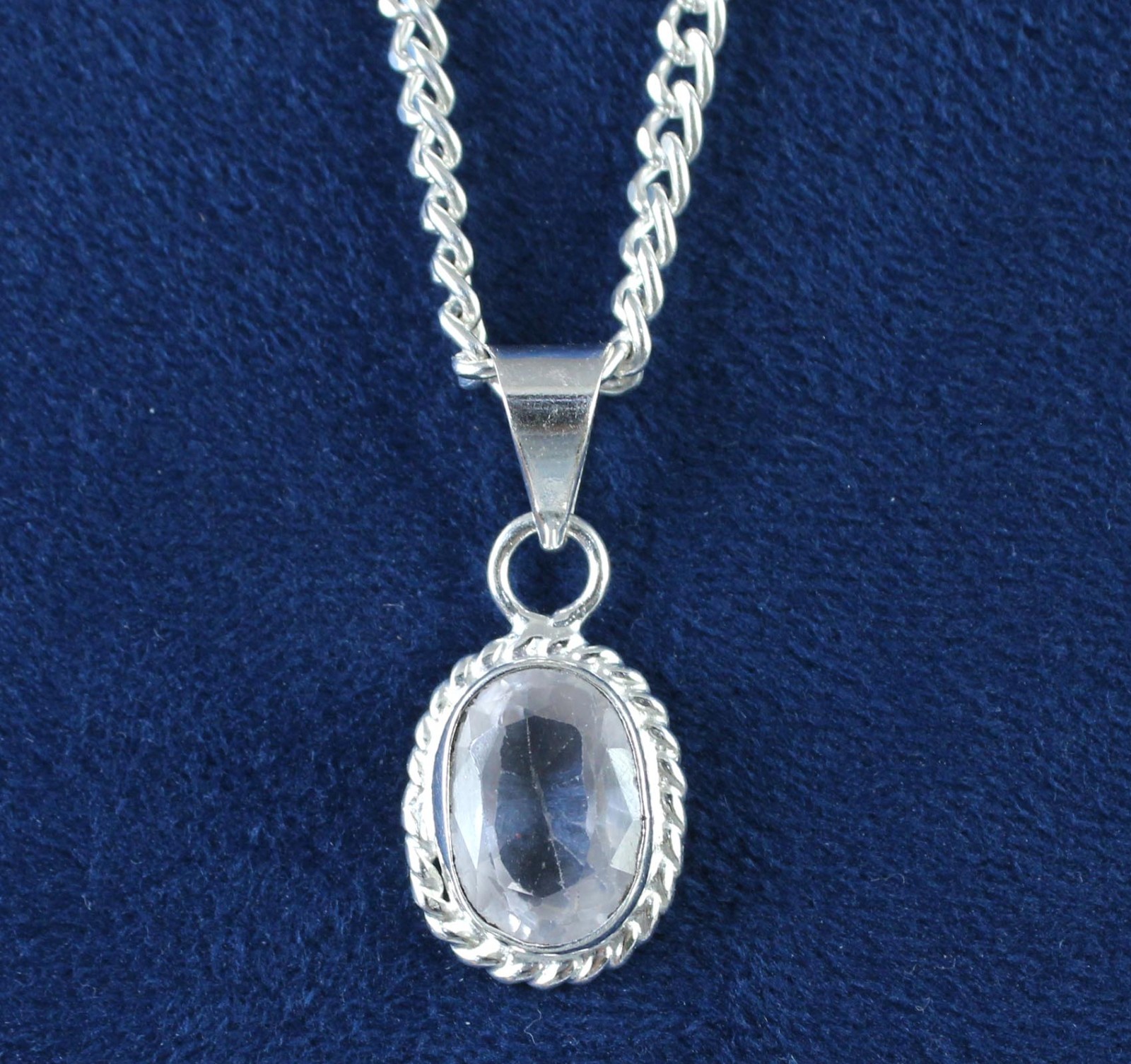 Russian Natural Phenakite 9.35 Ct Oval Gemstone Certified Pendant Free Shipping