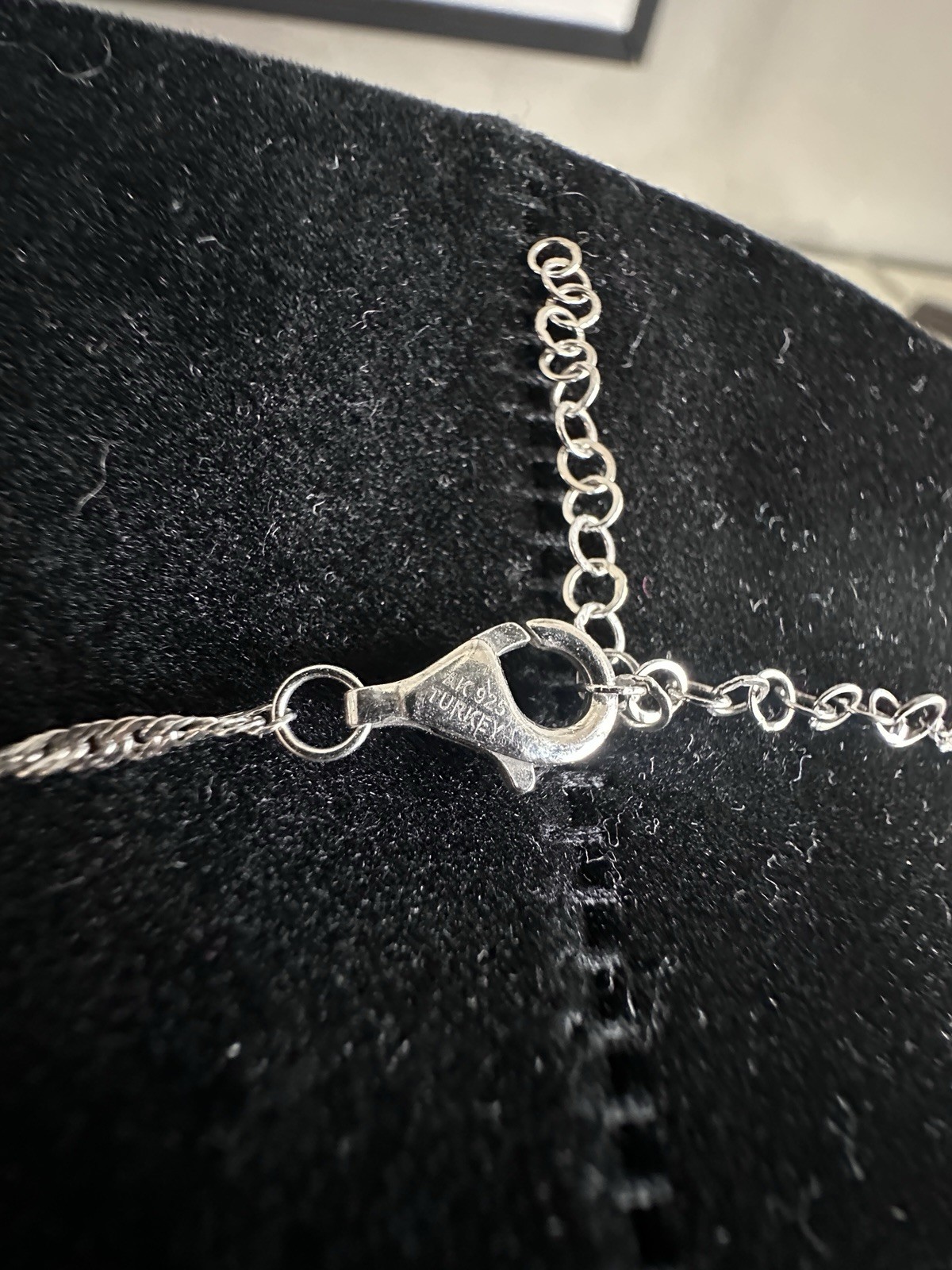 Sterling Silver AK Turkey 20 Inch Layered 5 Strand Chain