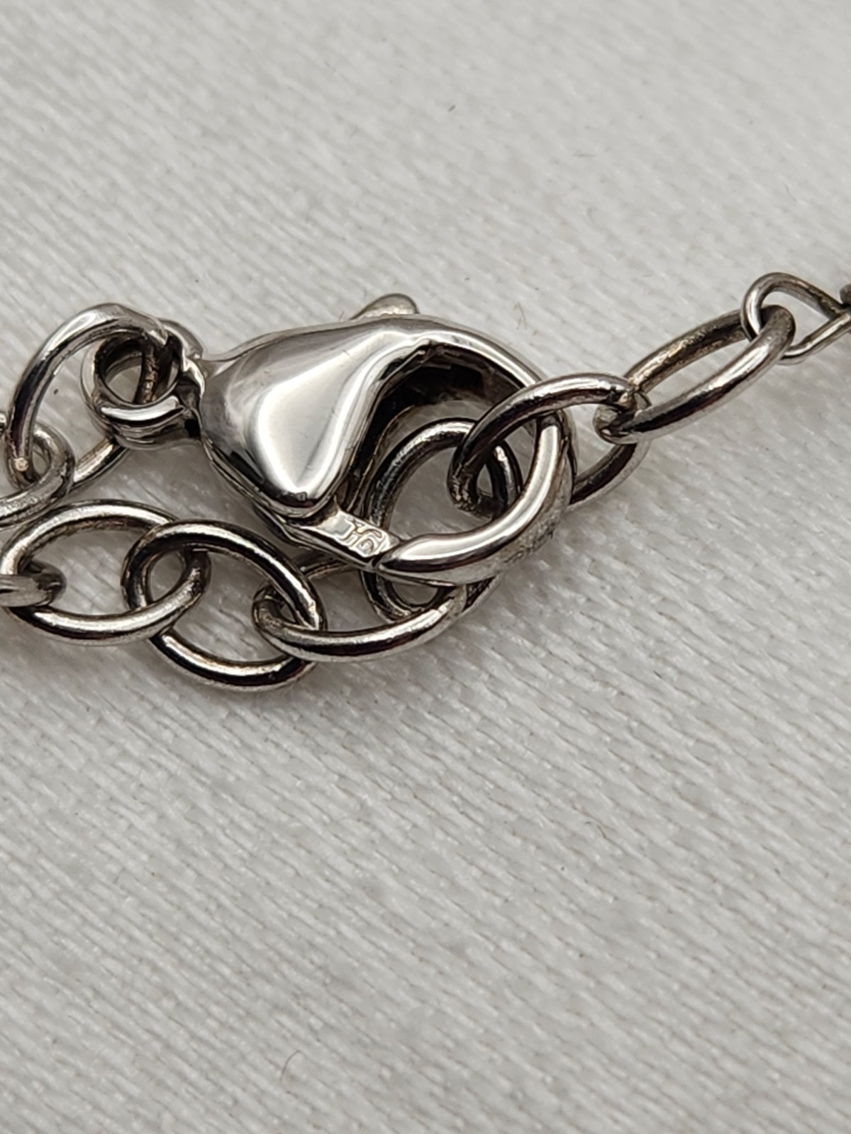 Set Of Two 32″ Honora Silver And Pearl Station Necklaces Signed 925