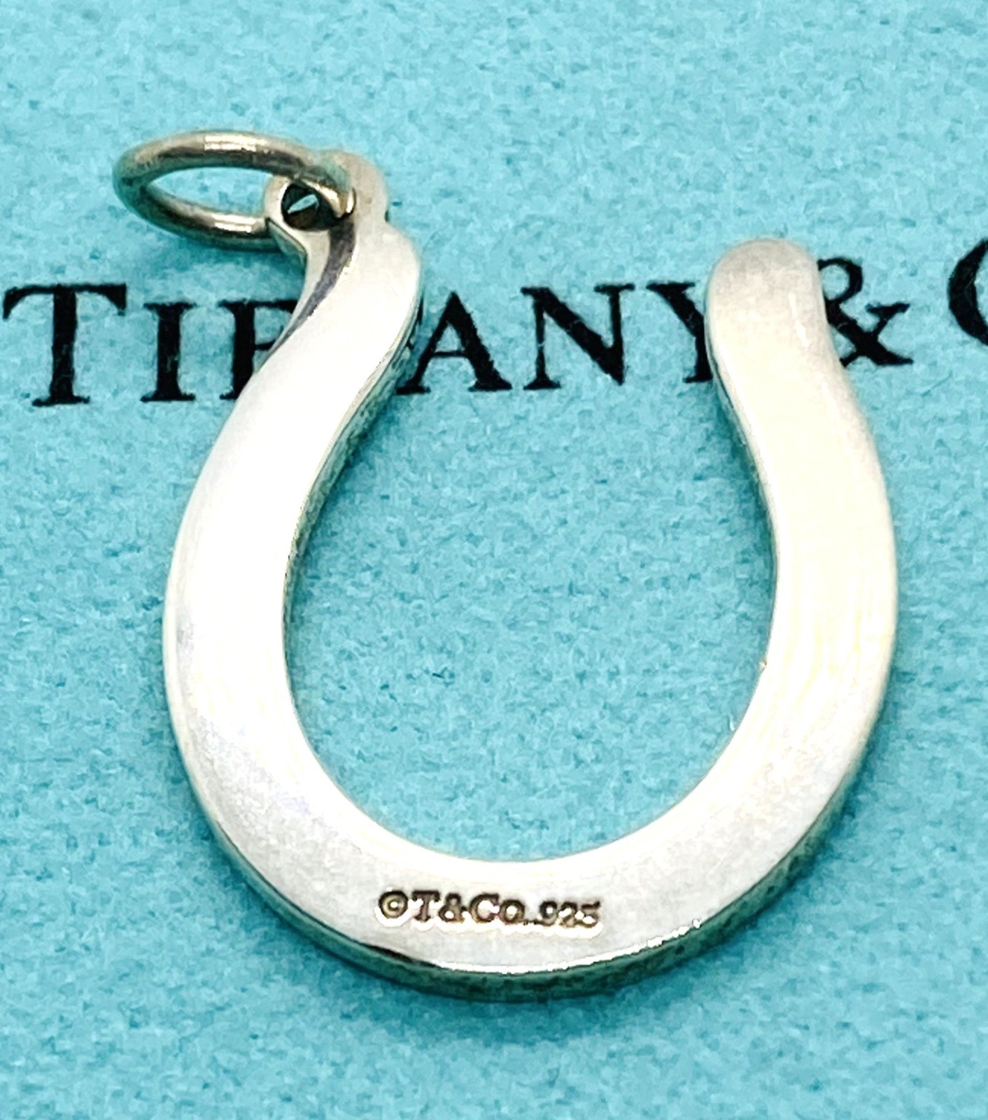 Tiffany & Co Sterling Silver 925 Horseshoe Pendant Charm