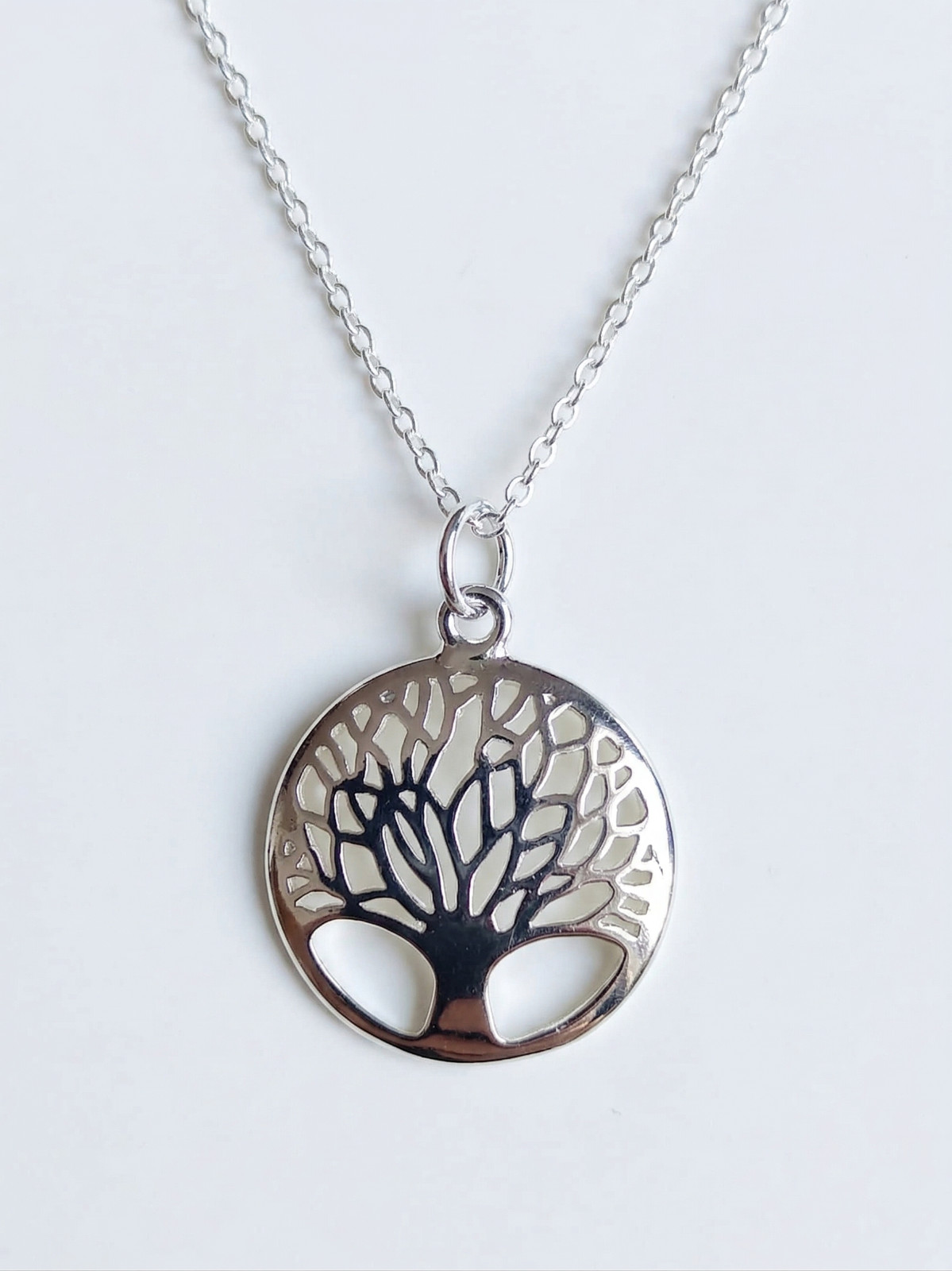 Sterling Silver 925 Tree of Life Necklace Pendant Womens Fashion Jewellery UK
