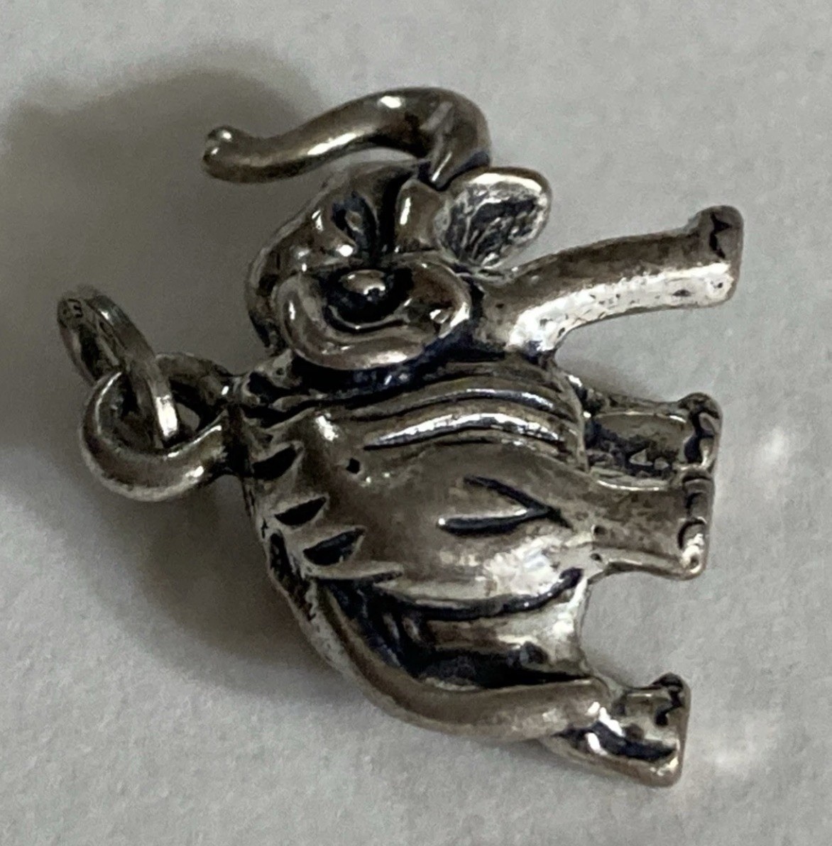 Beau Sterling Silver 925 Elephant Charm Pendant Animals