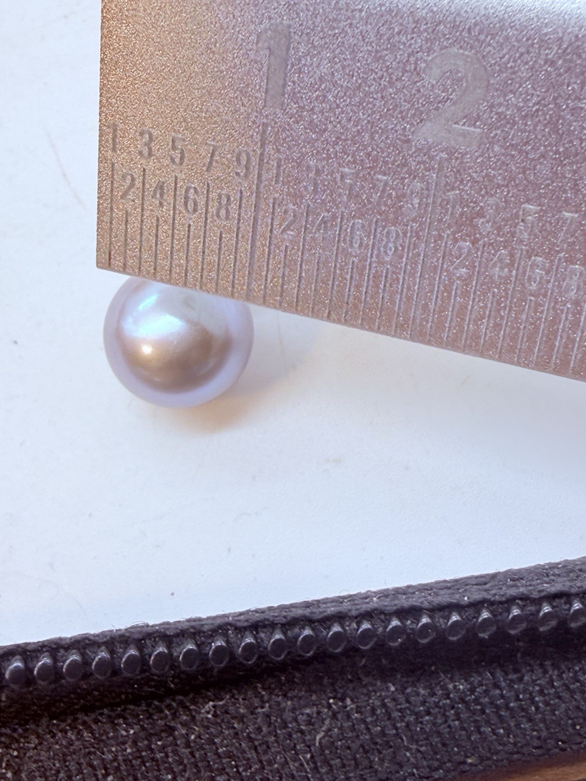 Honora Gray Pearl Necklace 18″ Sterling Silver Solitaire Chain NIB w/ Pouch