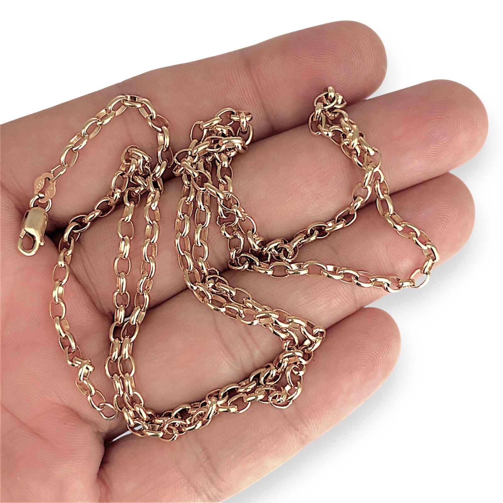 NZGD | 9ct Gold Classic Belcher Refurbished Chain 70cm