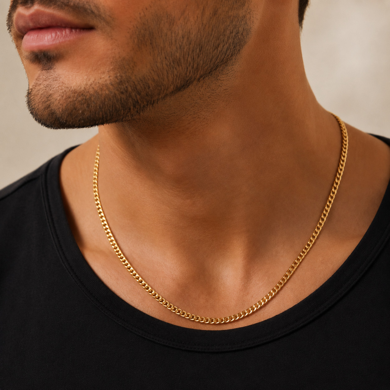 14/20 Gold Filled Curb 080 Chain Necklace – 2.9mm