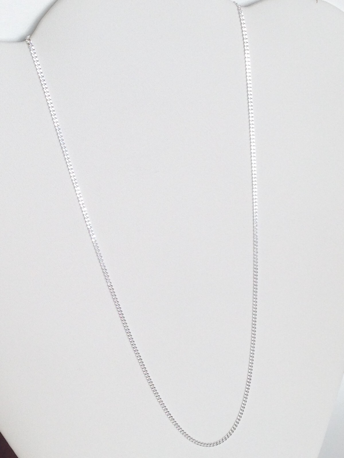 Sterling Silver 925 Cuban Link Chain Necklace Men Women 2mm 16″ 18″ 20″ 22″ 24″
