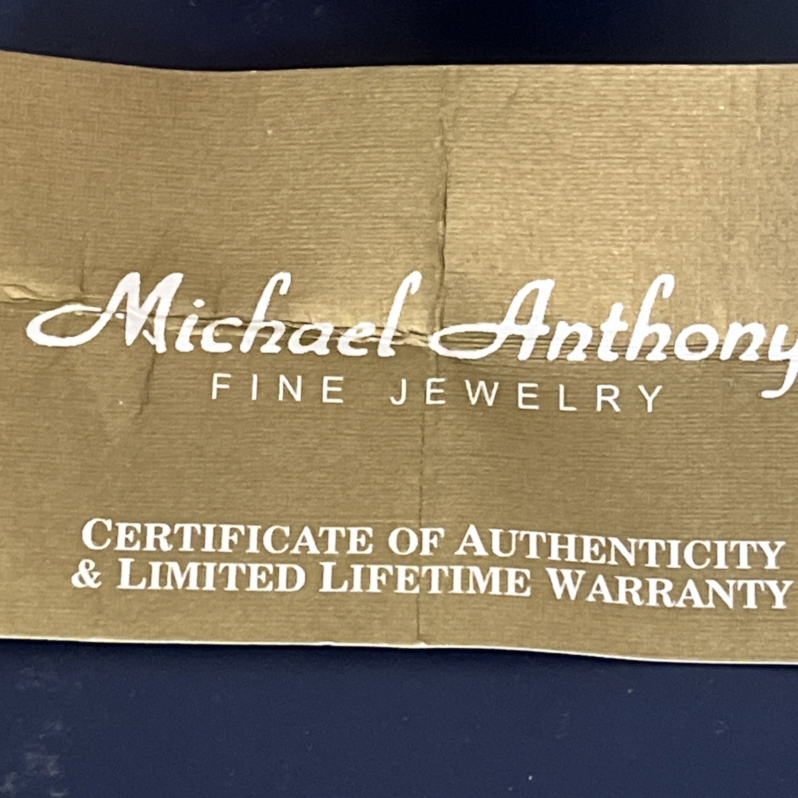 Michael Anthony 14k Gold Guardian Angel Double Sided Charm Ornament &Trinket Box