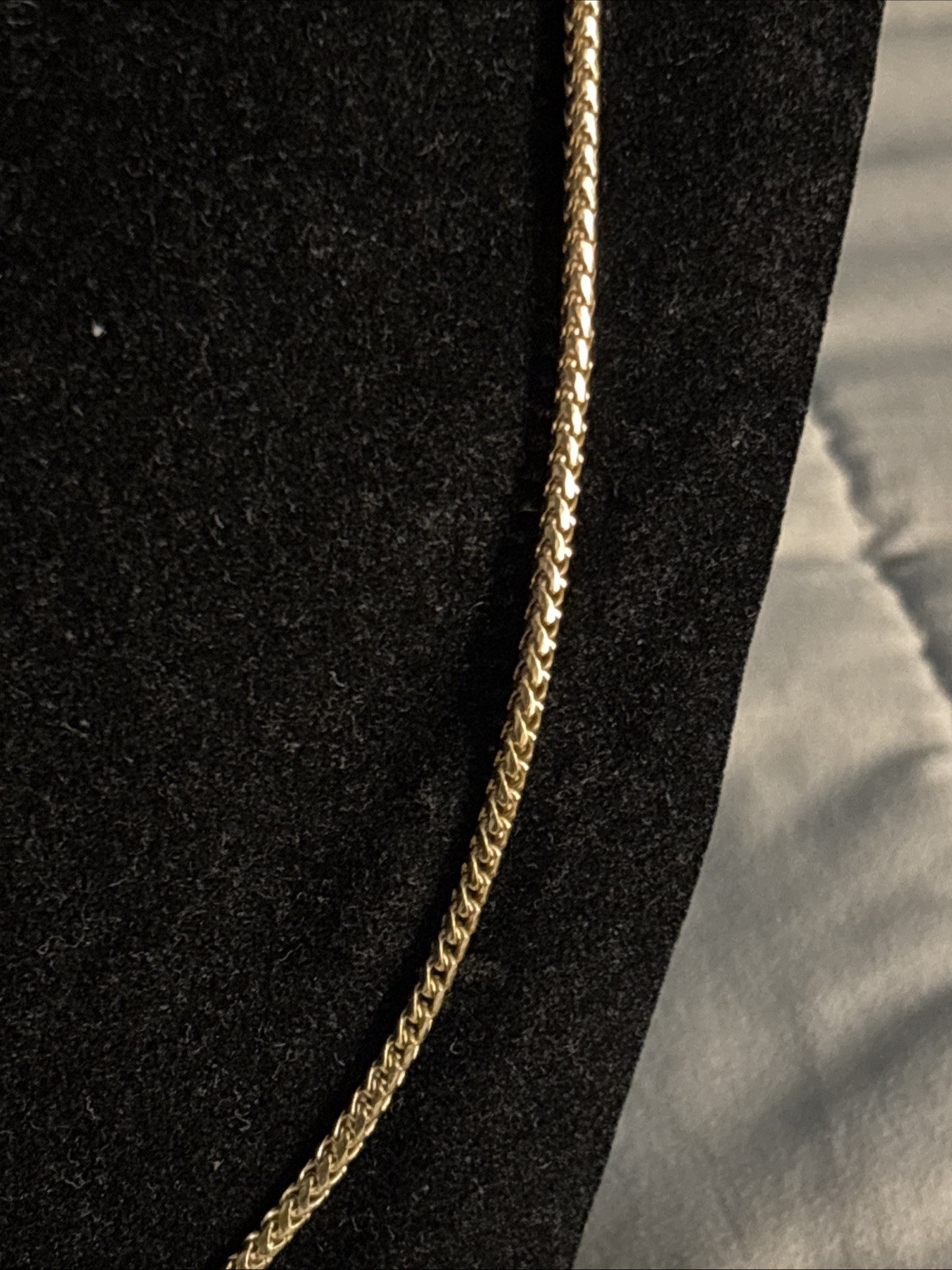 Jacoje 14K Yellow Gold Diamond Cut Franco Chain 2.5mm 24 Inch 21.7 Grams
