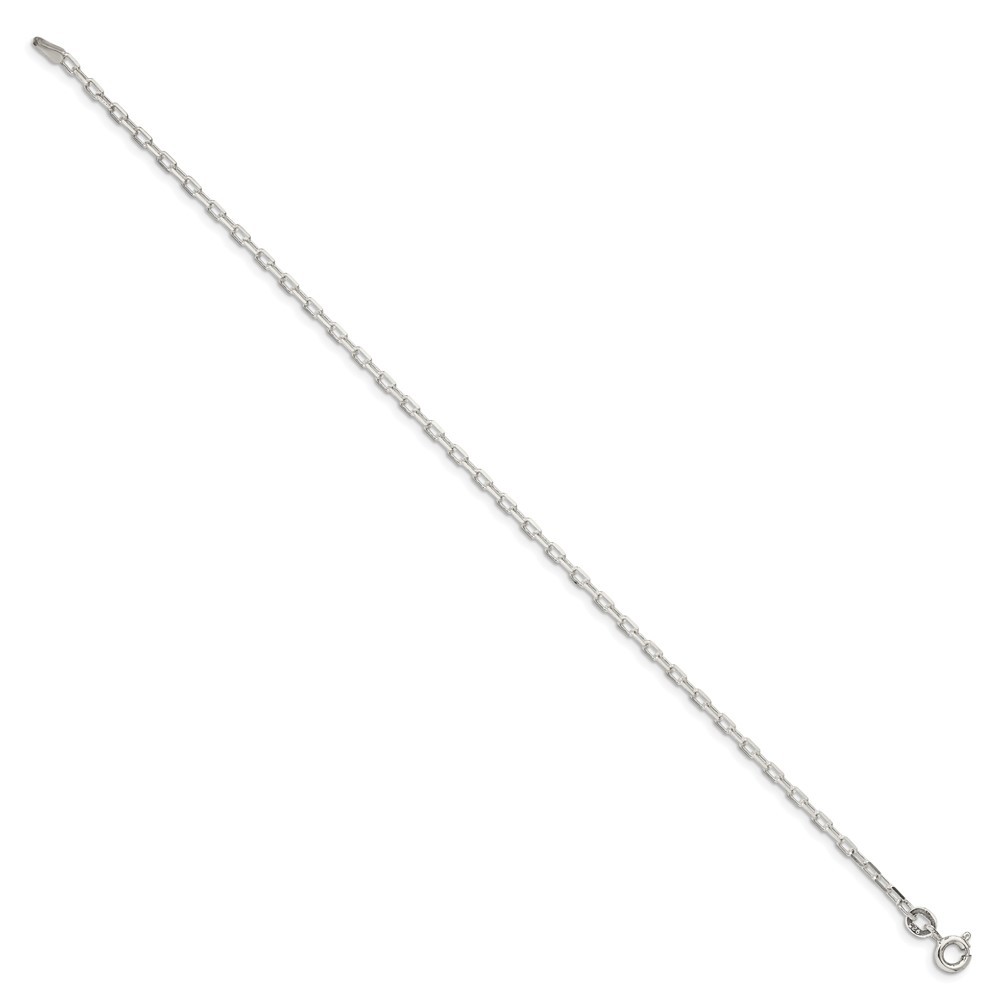 925 Sterling Silver 1-7.5mm Cable Chain Necklace 7-30 Inch Mens Womens