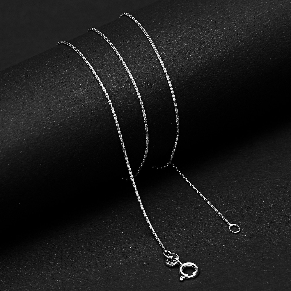 18″ Sterling Silver Wheat Chain Necklace for Men & Women Smooth & Shiny DGC1020