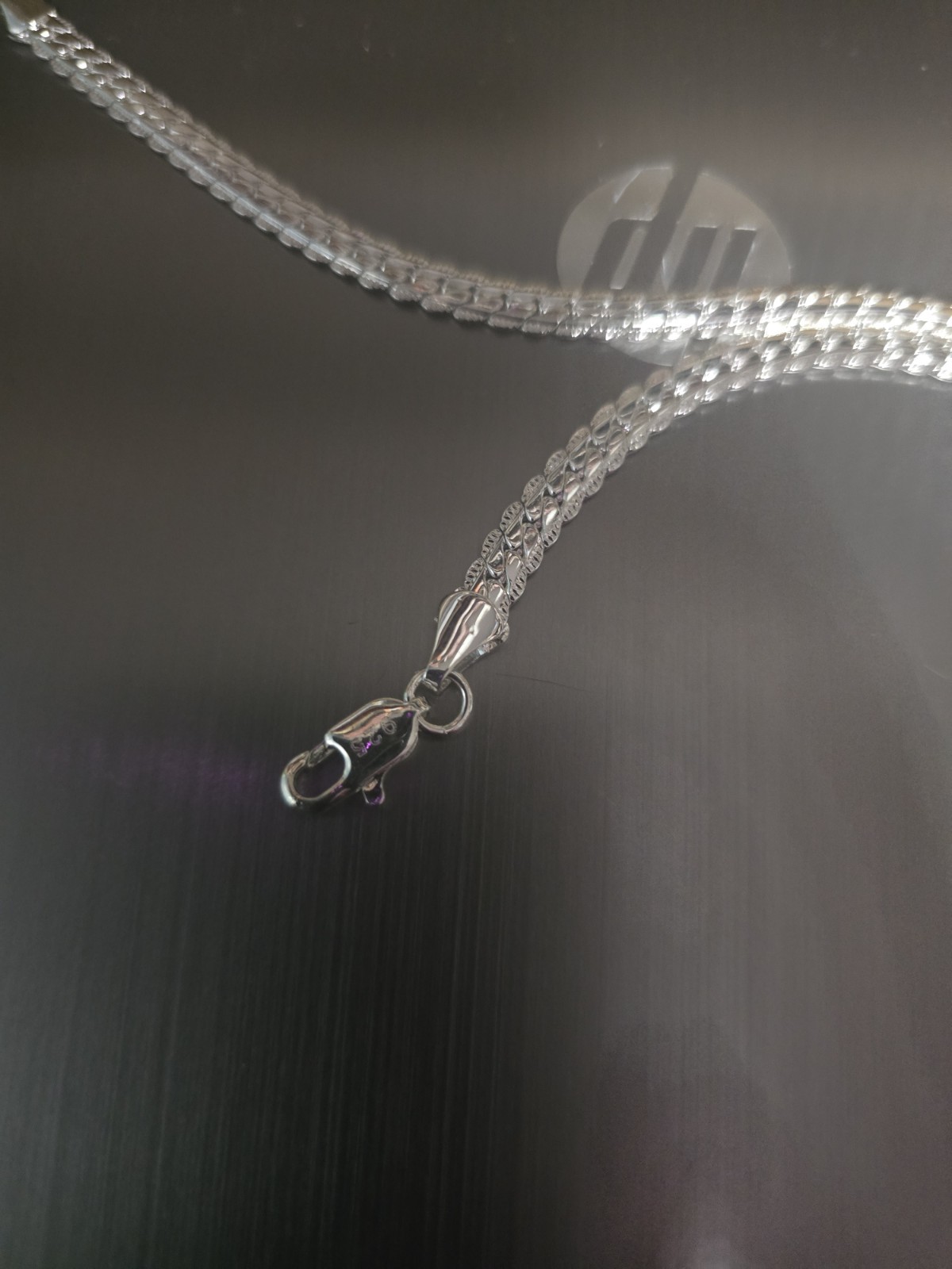 Silver 16 Inch Snake Chain 40. Cm
