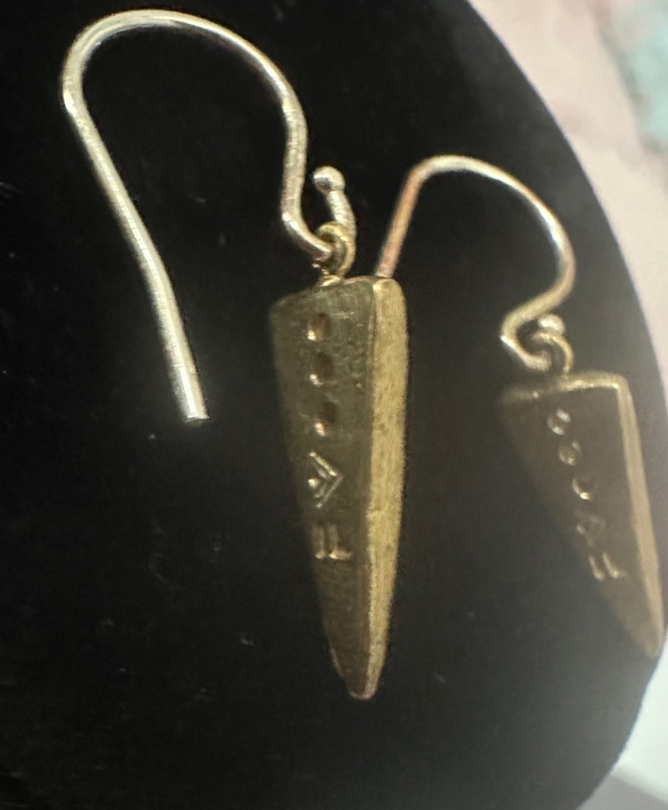 SILPADA Earrings + Pendant Necklace SET Crystal .925 Sterling Silver & GOLD
