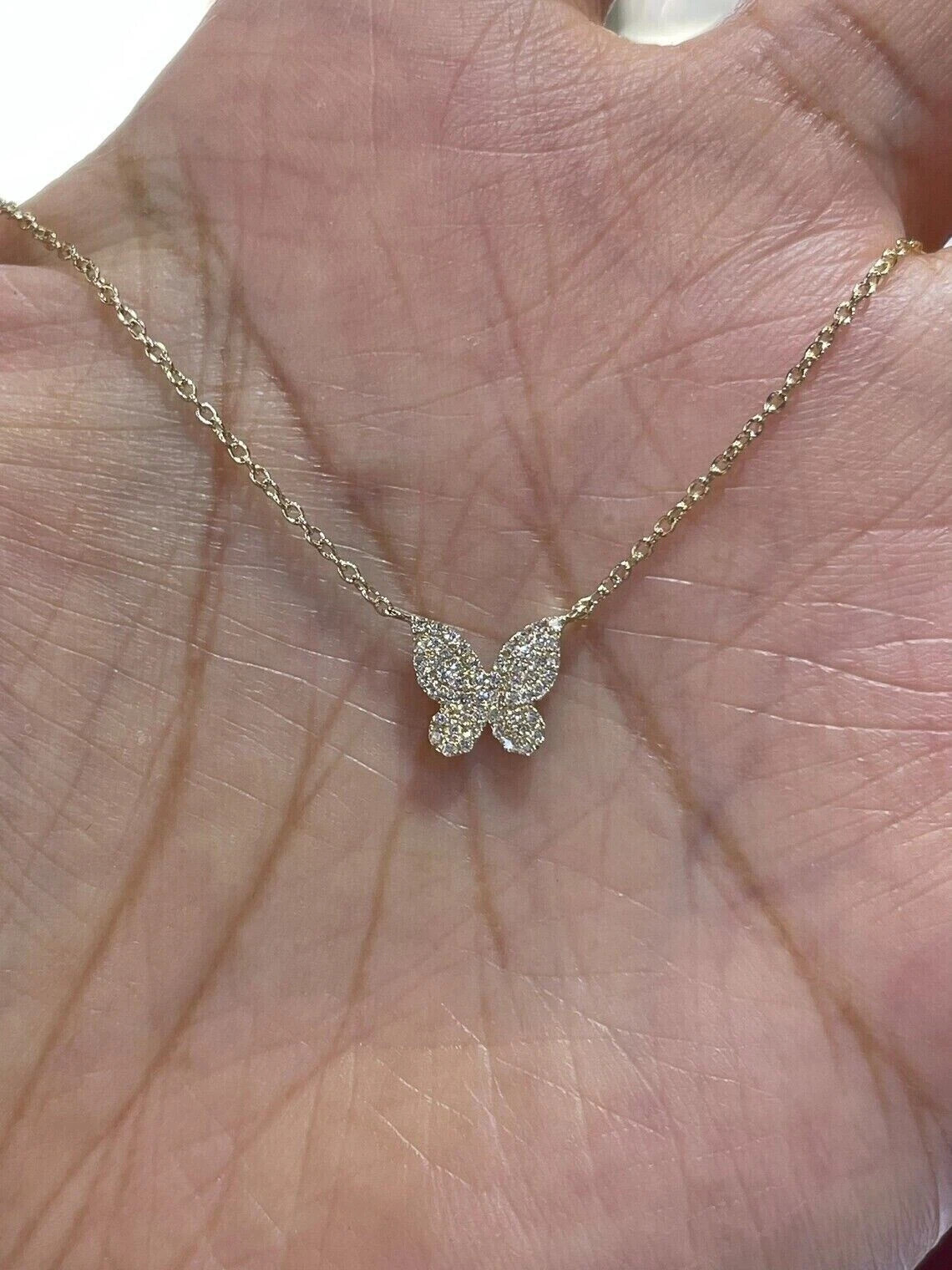 1Ct Lab-Created Diamond Round Cut Pendant 14K Yellow Gold Plated Chain