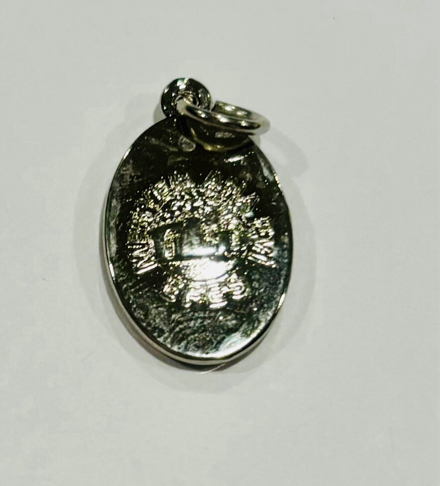 Sterling Silver Mother Mary Pendant From Ephesus, Turkey