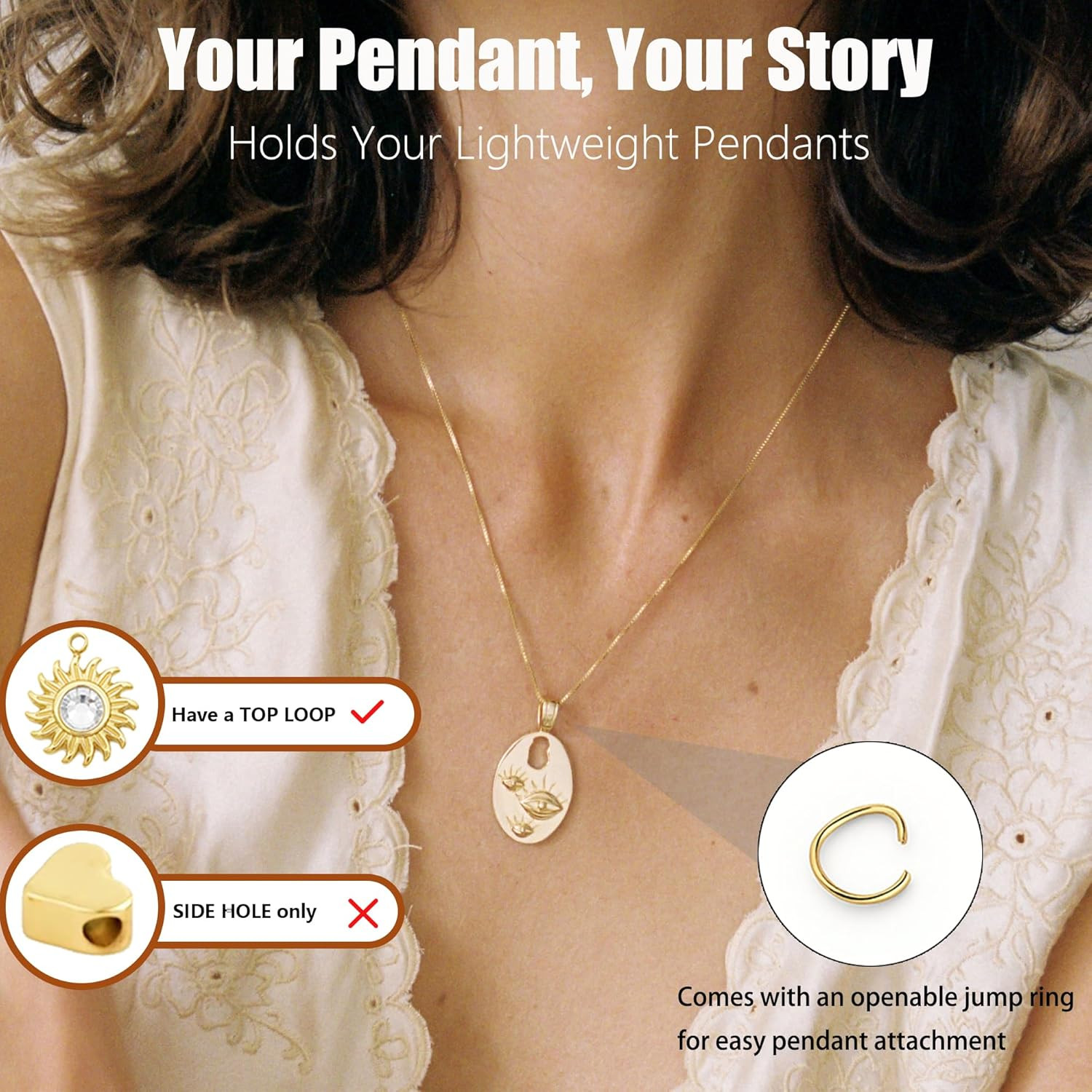 Minimalist Thin Gold Chain 18K Gold Plated Thin Box Chain Necklace Short Small G