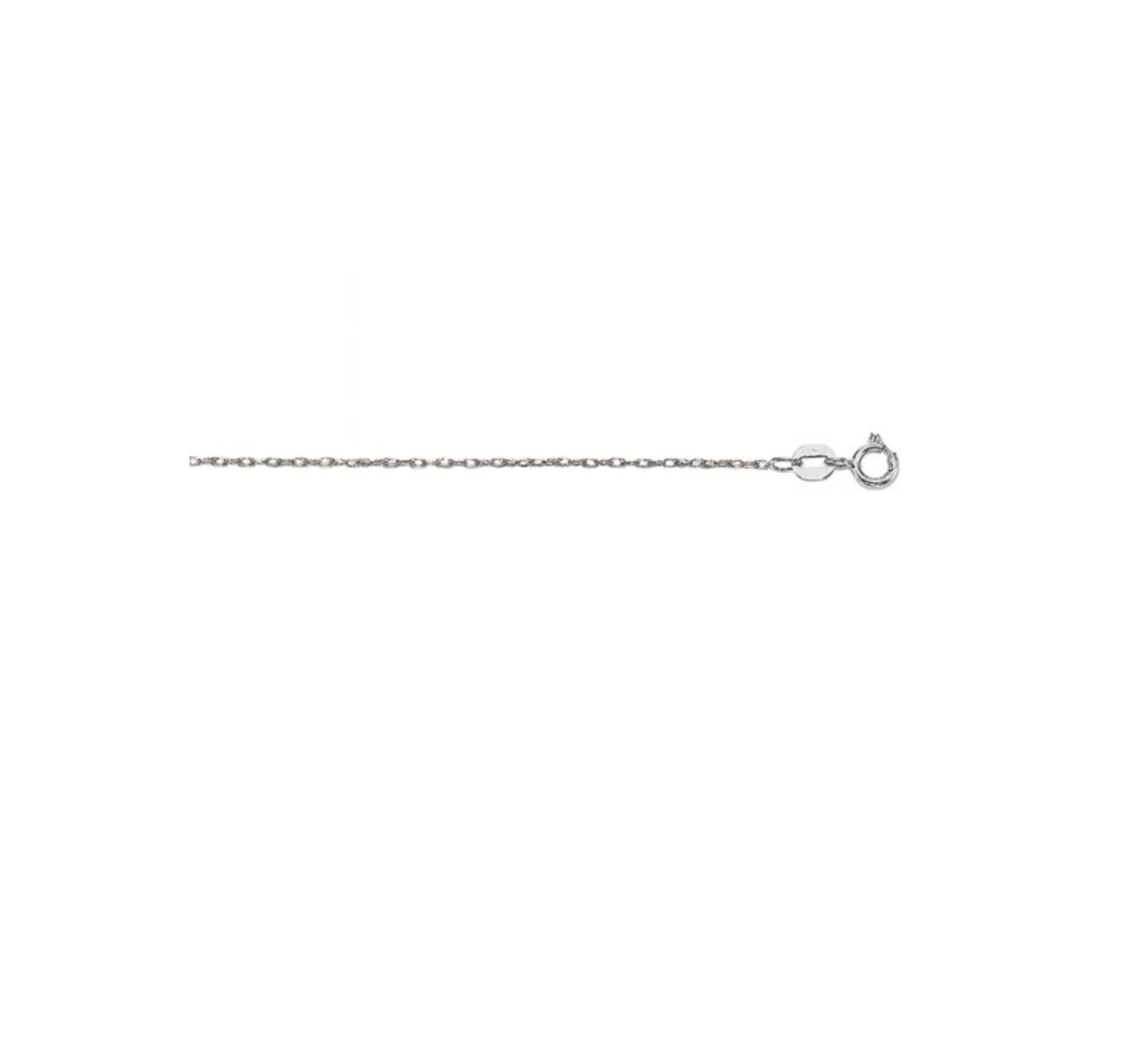 10k Gold 0.80mm Machine Rope Chain