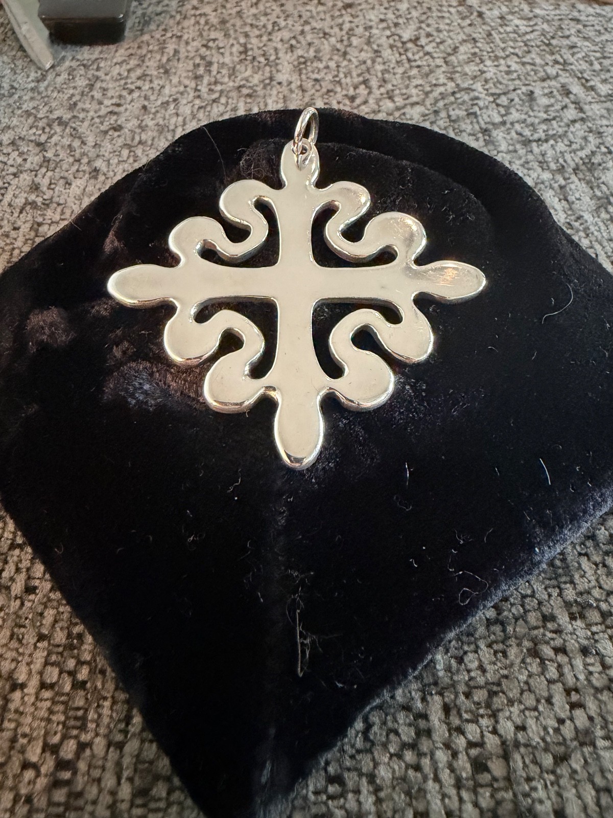 James Avery Portuguese Cross Pendant – Sterling Silver –60th Anniversary Edition