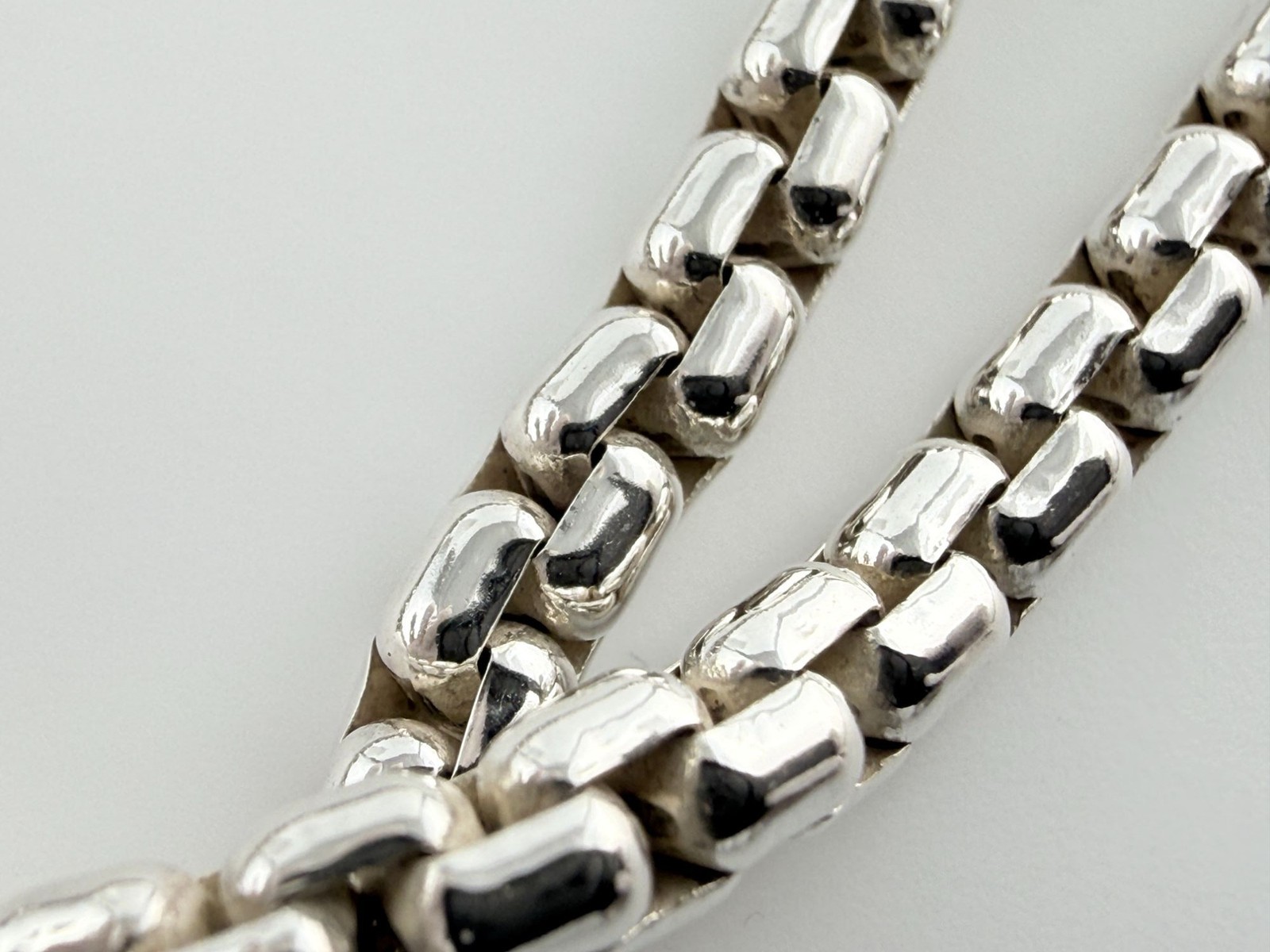David Yurman 3.2mm Signature Box Chain Necklace 14k Gold Tag 32g 20 Inch Length