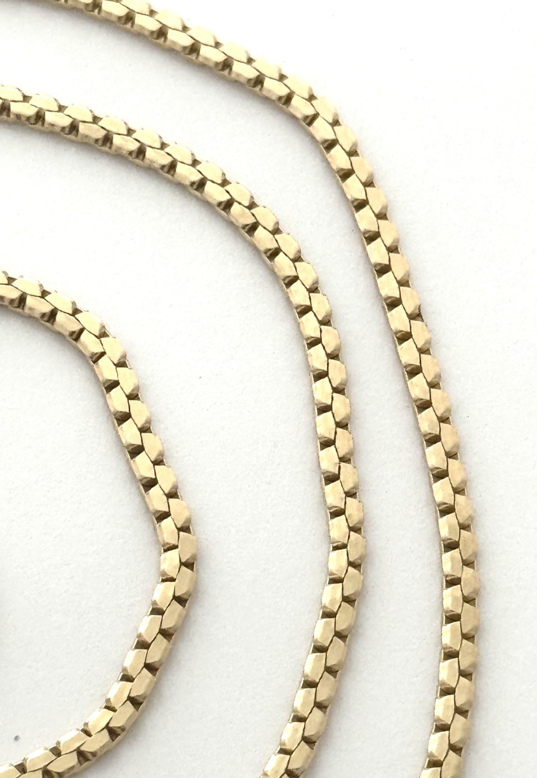 UNISEX CHAIN NECKLACE 14K YG, ITALY, 16.0 GRAMS, 24″ LONG , APPR RET USD $4,300