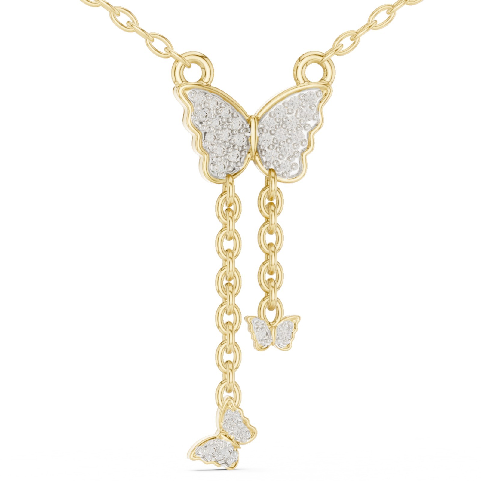 Certified VVS1 Natural Diamond Round Wedding Anniversary Pendant 14k Gold Over