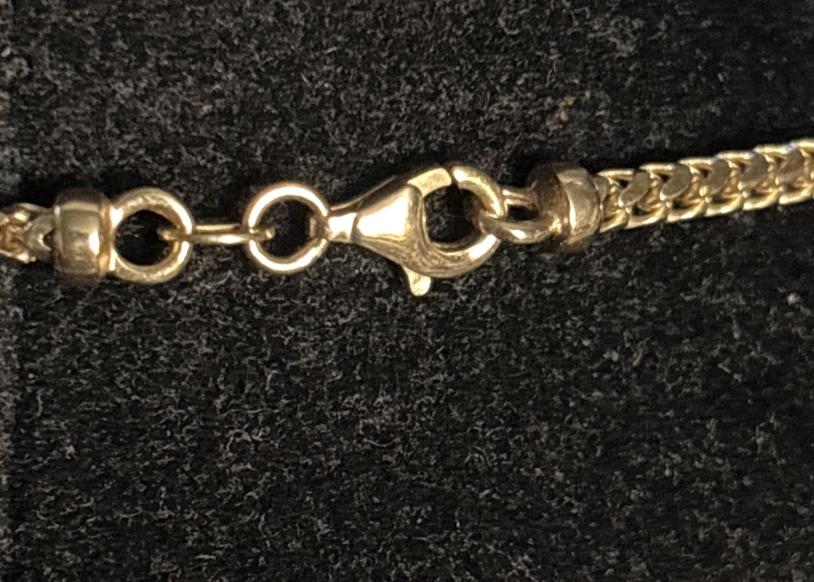 Jacoje 14K Yellow Gold Diamond Cut Franco Chain 2.5mm 24 Inch 21.7 Grams