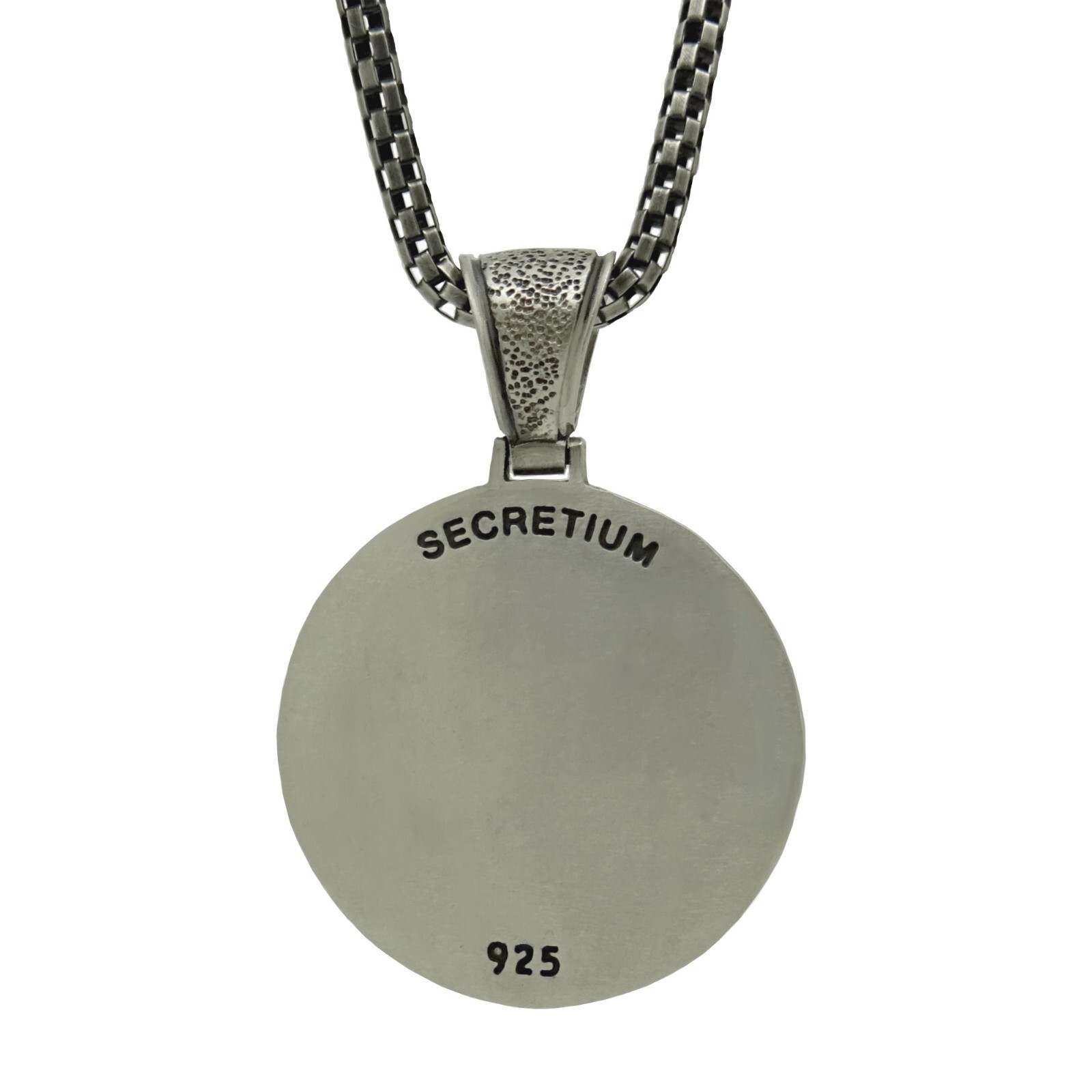 Saint Benedict Men’s Woman’s Silver 925 Pendant Medal Cross Exorcism with Chain