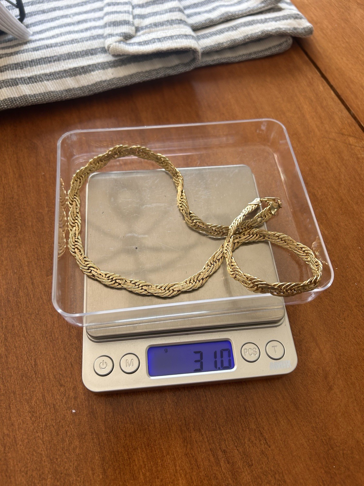 30g 14k Gold Filled Necklace