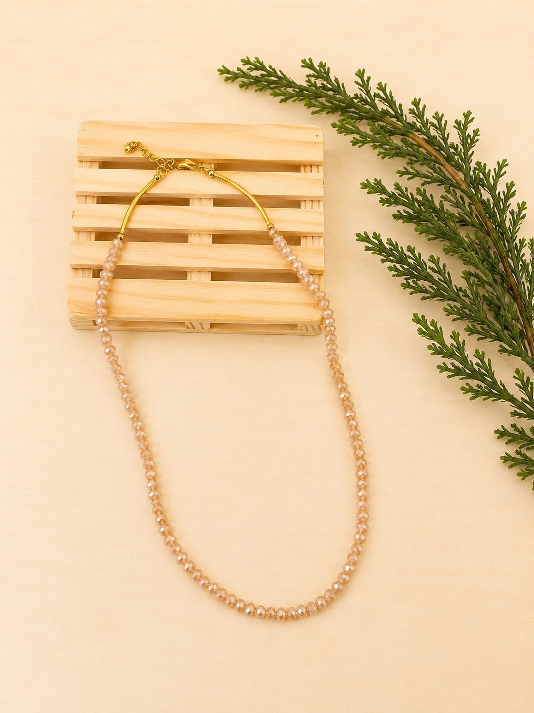 Boho Golden Necklace Statement | Folden Handmade Necklace . Amber Collection