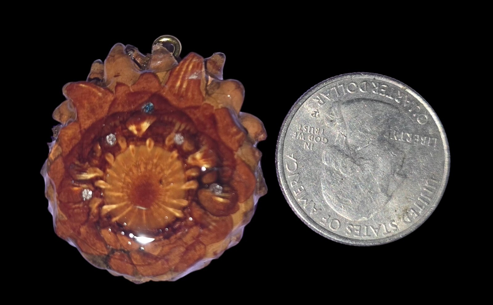 5 Diamond Knobcone Pendant