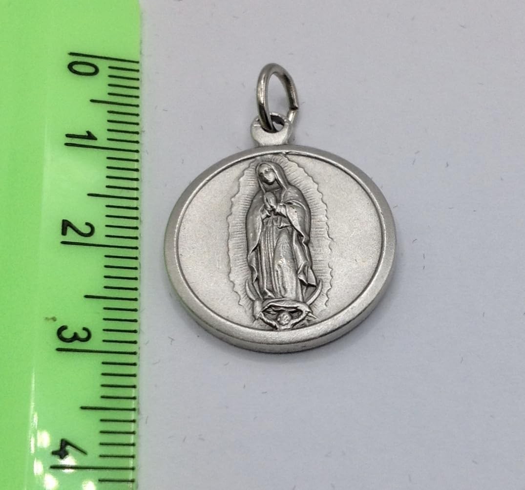 OUR LADY OF GUADALUPE MEDAL (THE TILMA OF GUADALUPE)- THE PATRON SAINTS MEDALS –