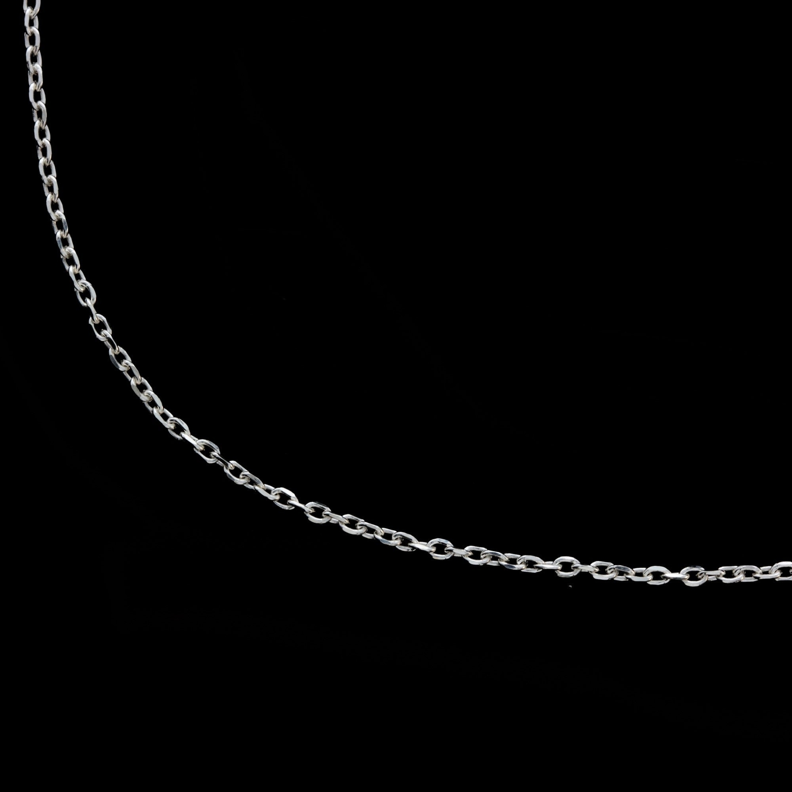 Made in Italy – 925 Sterling Silver Delicate Trace Chain – GCH001
