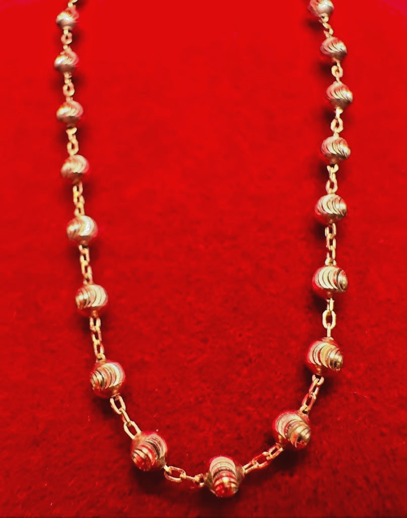 14K Beads Link Chain