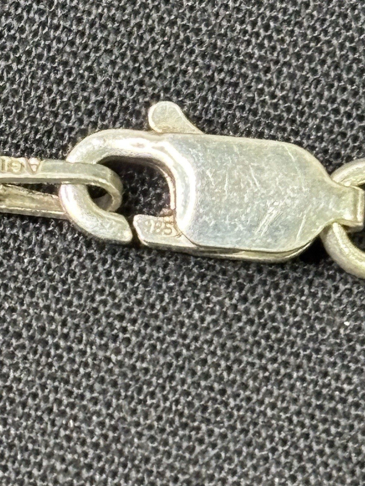 Rare AGI 925 Sterling Silver & Turquoise W/ SilverPyrite Matrix Pendant&Necklace
