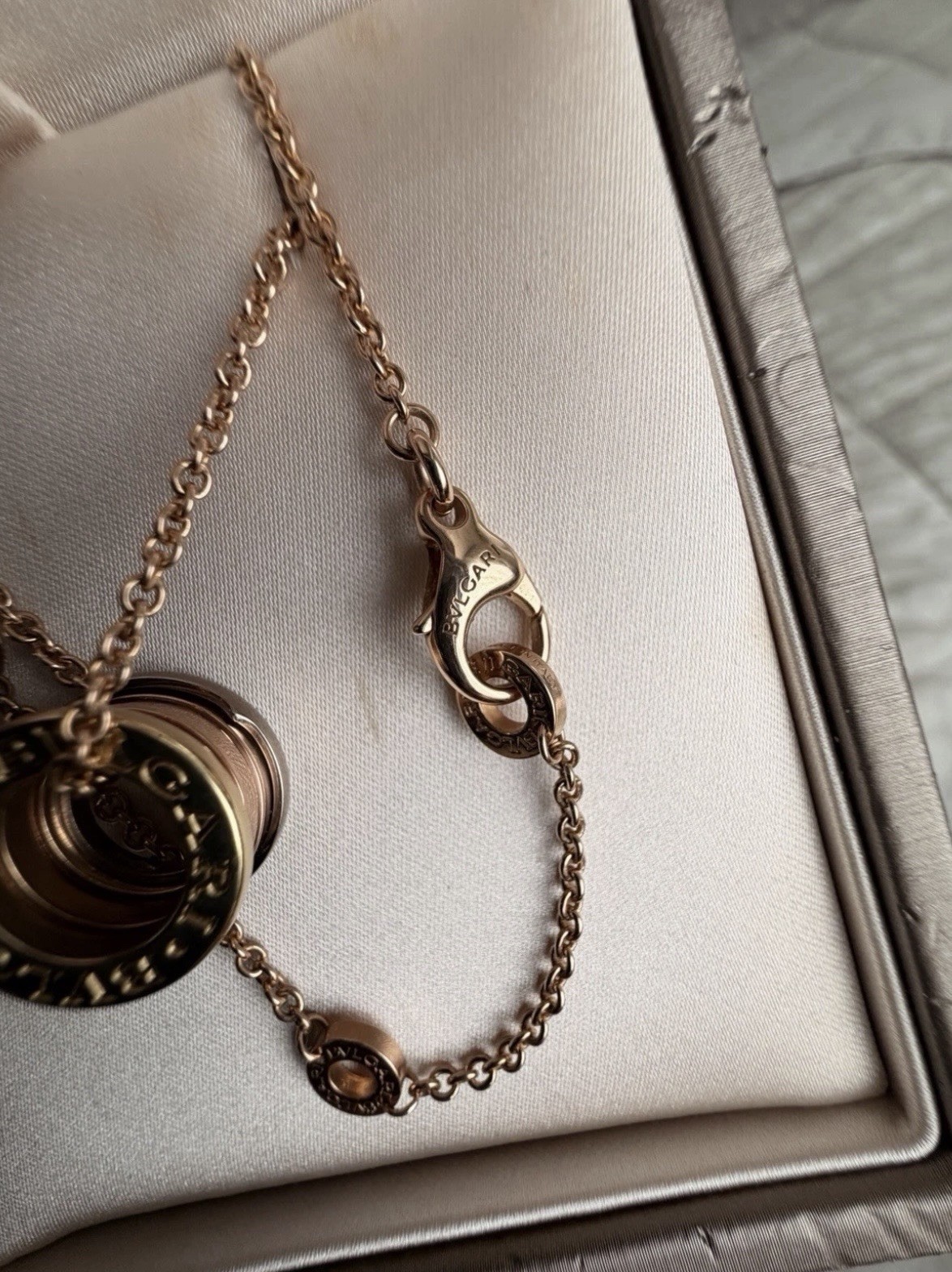 Bvlgari B.zero Tricolor Perfect Mistake Adjustable Necklace