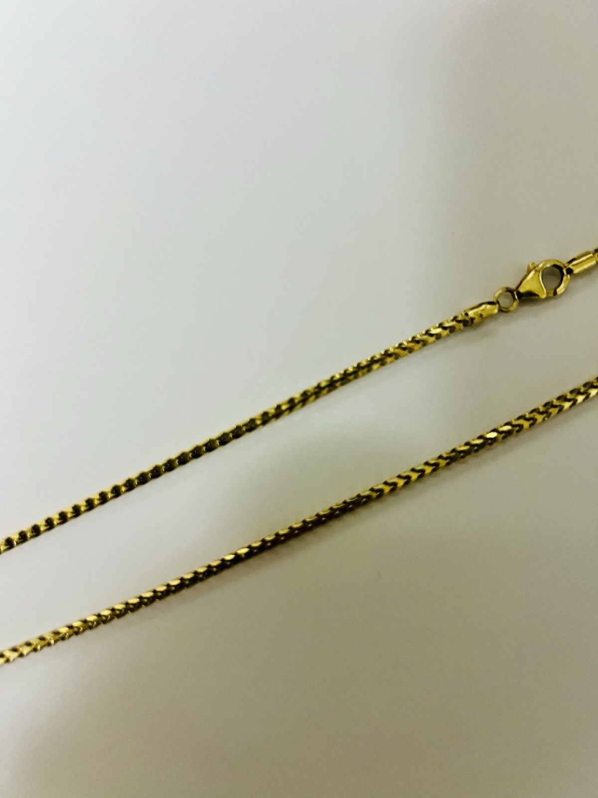 14K Solid Yellow Gold Franco Chain 27” 2.5mm 19.23 Grams