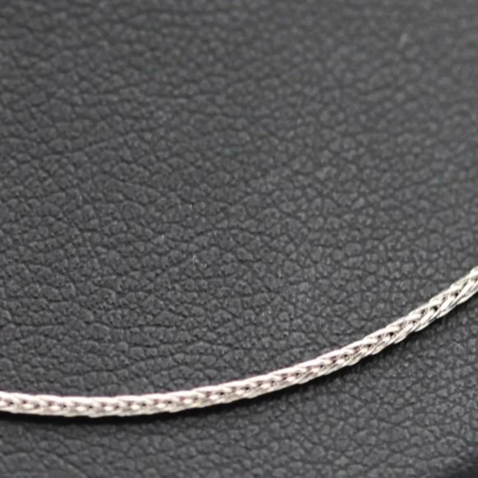 14k White Gold Franco Chain 18 inches