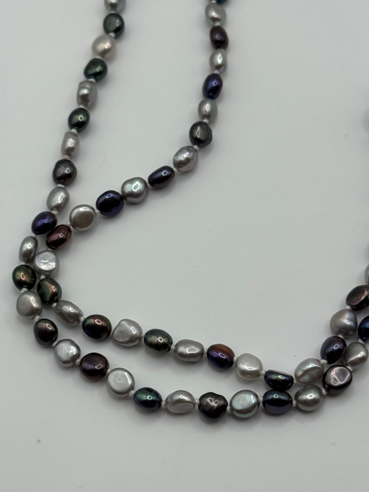 Honora Cultured Pearl Multicolor Sterling Silver Necklace & Stretch Bracelet Set