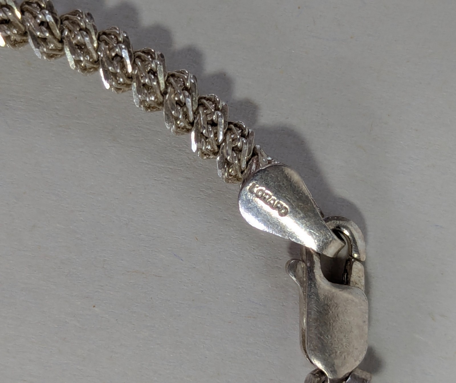 Sterling Silver 925 L’ORAFO Made in Italy Rope Chain Necklace 20” 17.3g Unisex