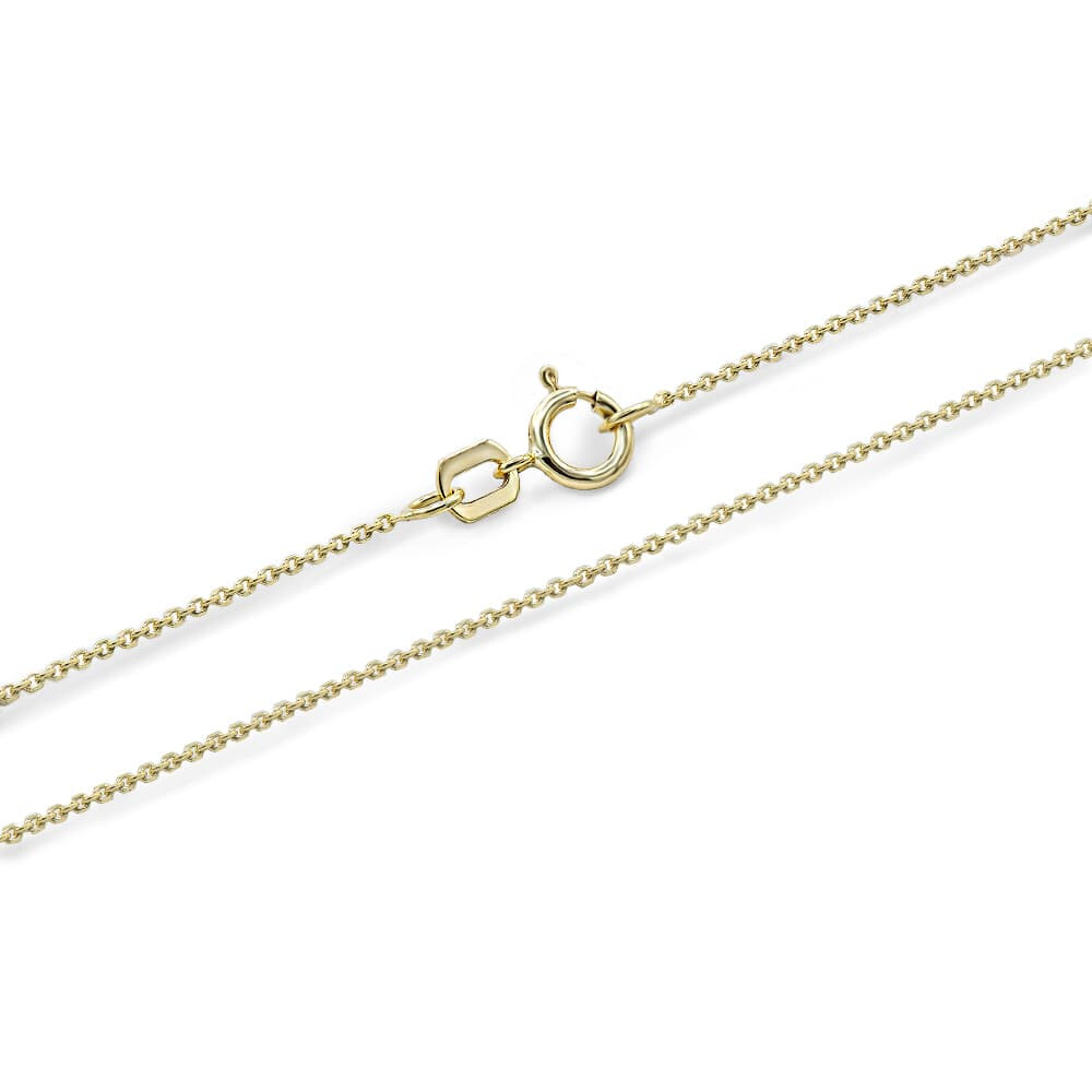 Gold Rose Flower 3D Charm Necklace (Available in Yellow/Rose/White Gold)