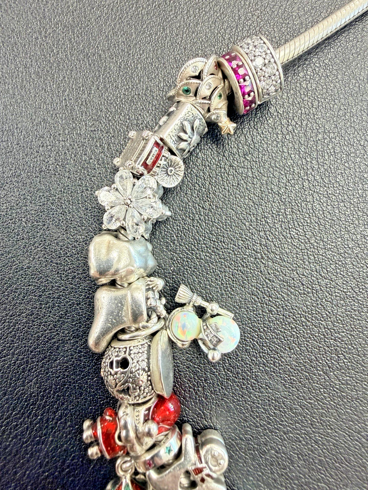 PANDORA ALE 925 Sterling Silver With 52! ALE Charms Necklace! OVER 200 Grams!!