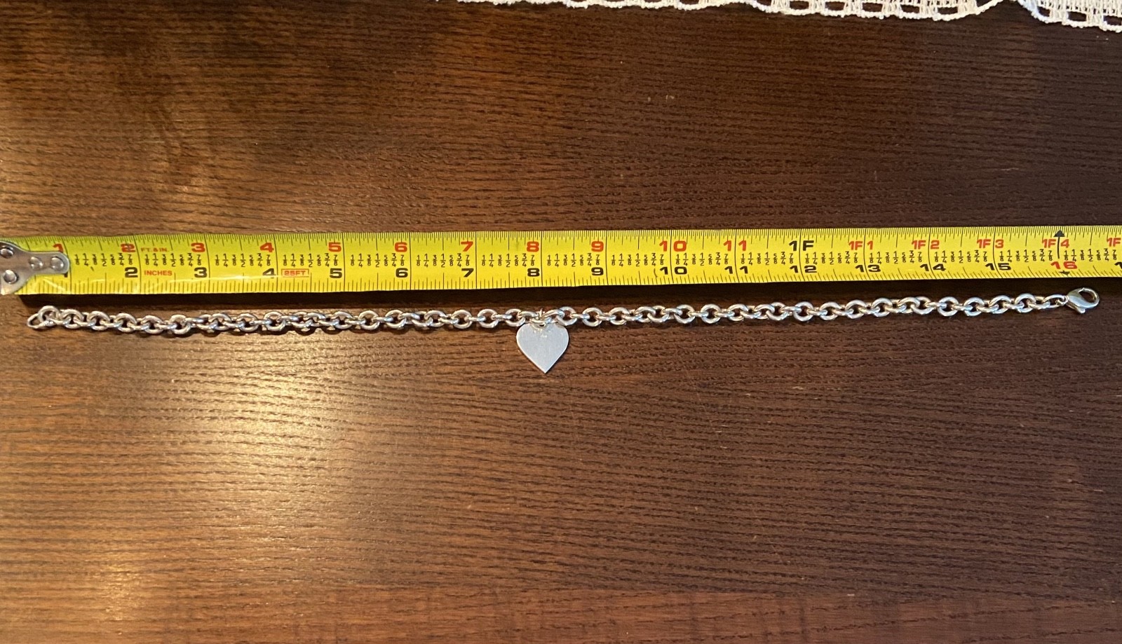 Heart Charm Necklace by Long’s Jewelers 925 Sterling Silver