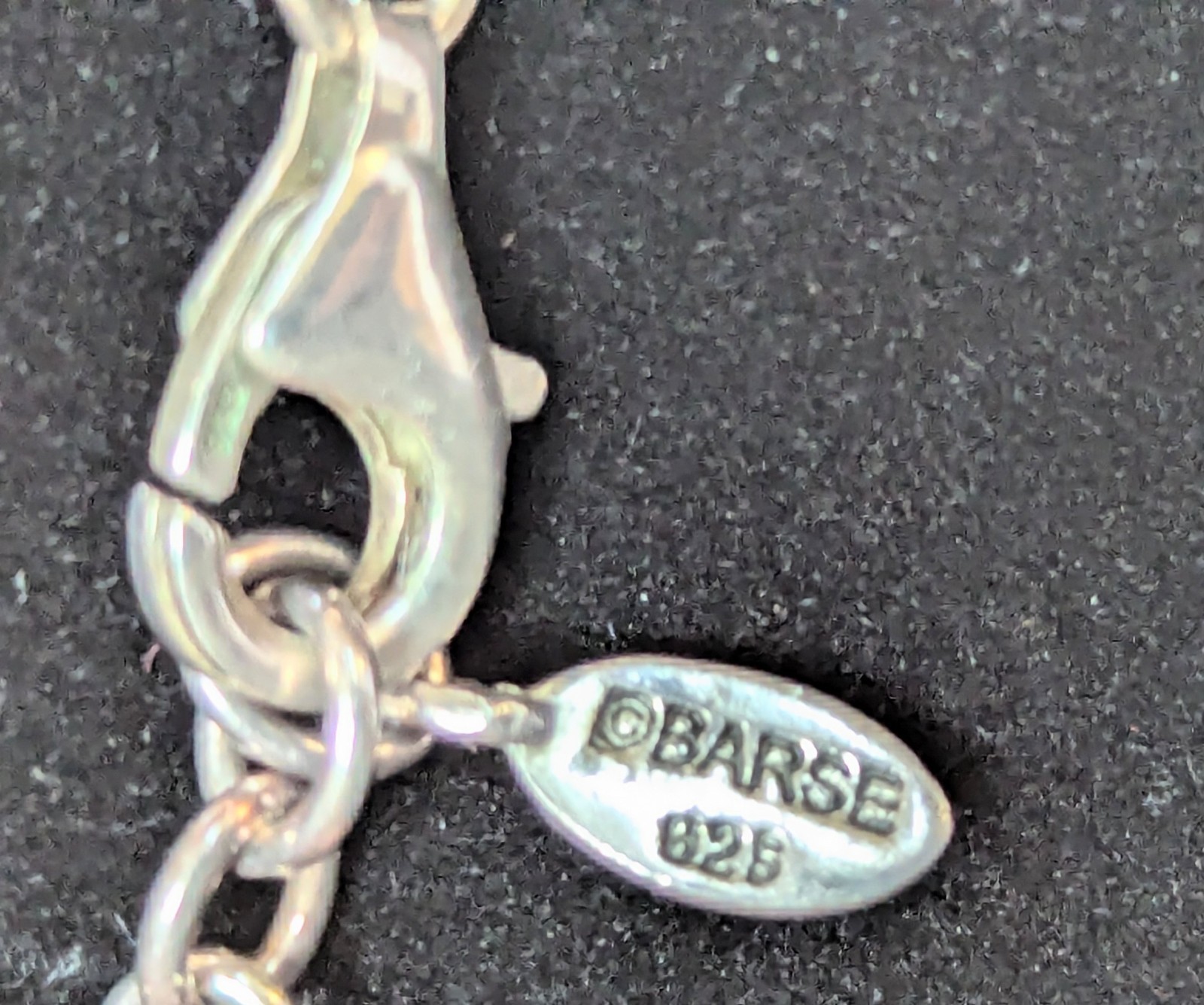 Vintage Barse Turquoise 3 Strand 18″ Necklace 925 silver