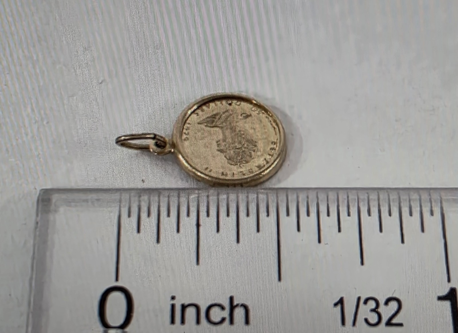 14k 1979 Canada 50 Dollar .29 Gram Coin Pendant